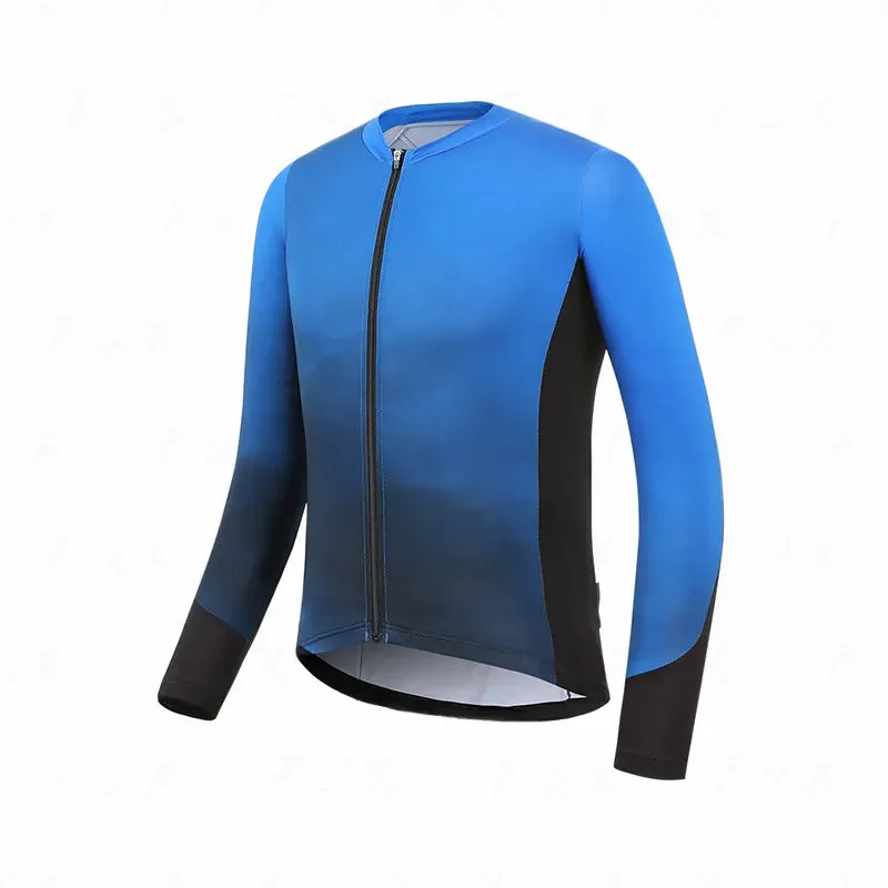 Autumn Cycling Set Men Long Sleeve Jersey Quick-Dry Clothing MTB Maillot Ropa Ciclismo Road Bike Sportswear