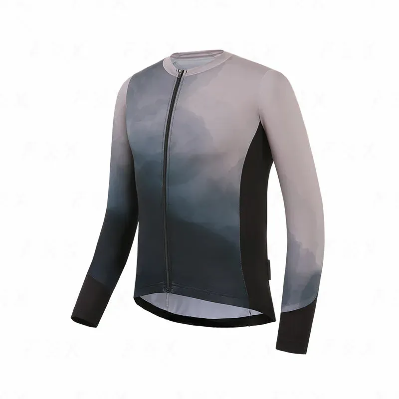 Autumn Cycling Set Men Long Sleeve Jersey Quick-Dry Clothing MTB Maillot Ropa Ciclismo Road Bike Sportswear