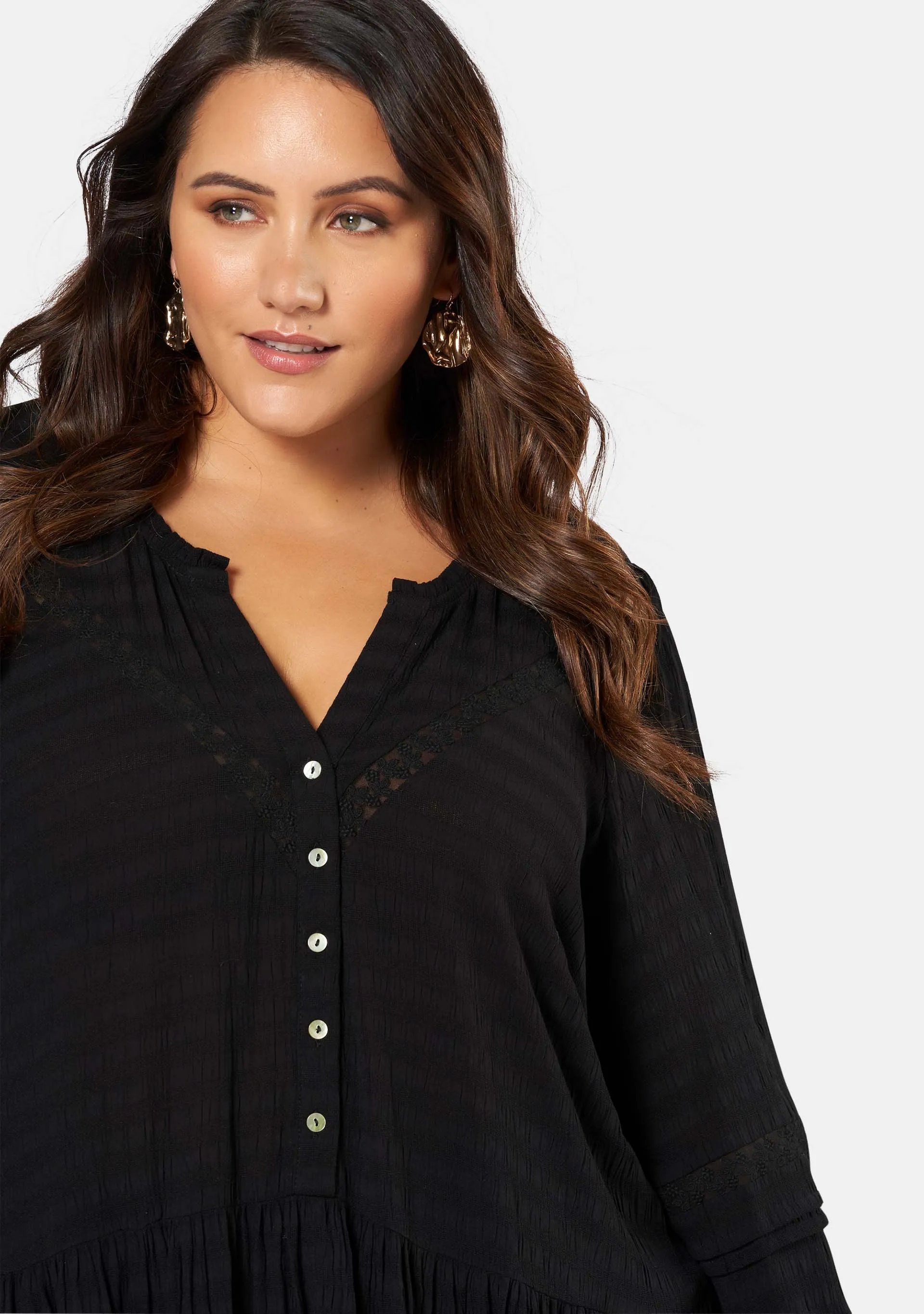 Benoite Peplum Blouse