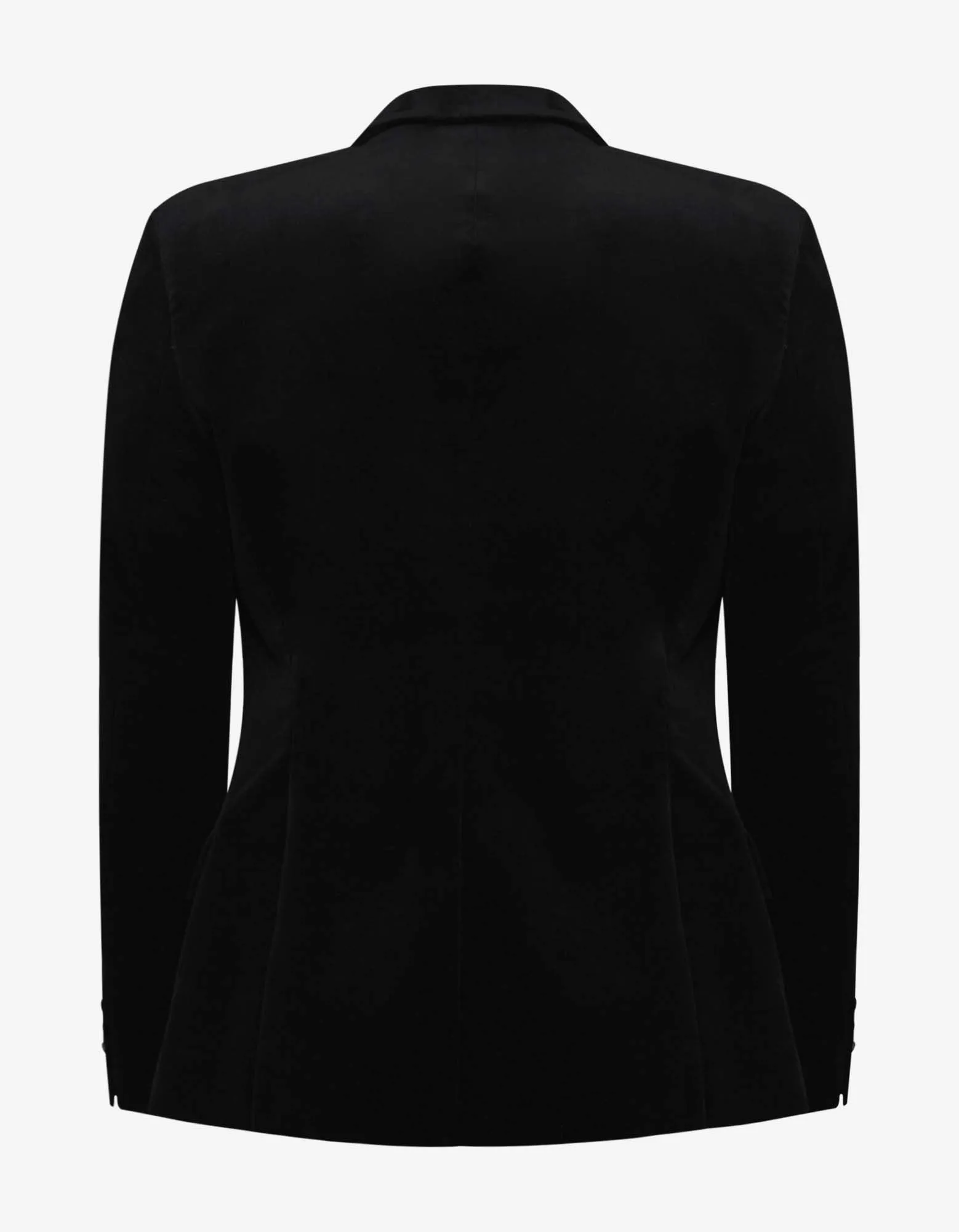 Black Velvet 6 Button Blazer