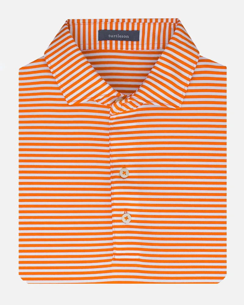 Cooper Stripe Performance Polo