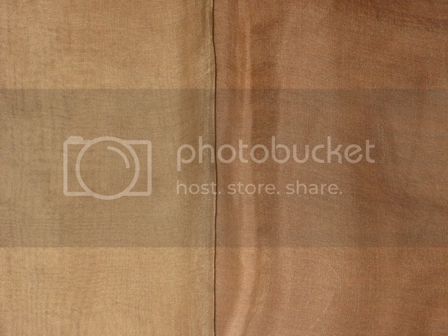 Dark Camel SILK ORGANZA FABRIC 44&quot; WIDE