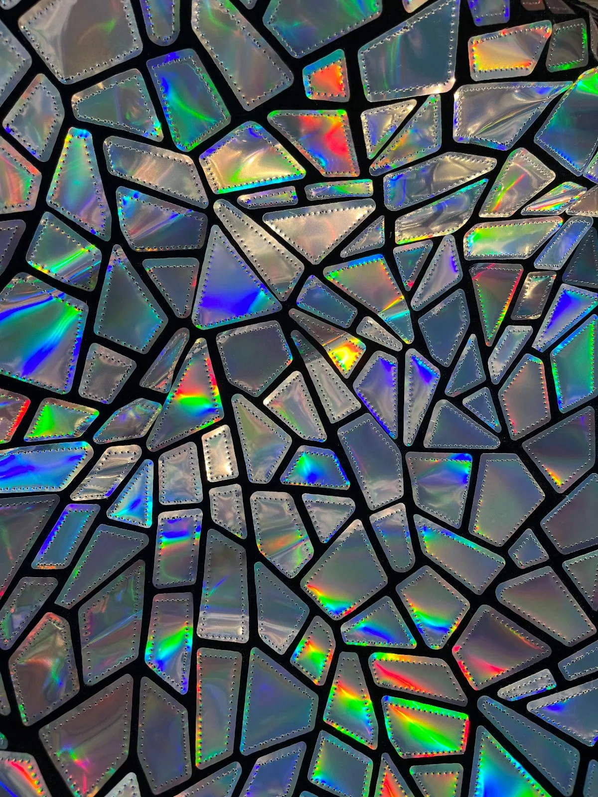 Geometric Irregular Holographic Sequins