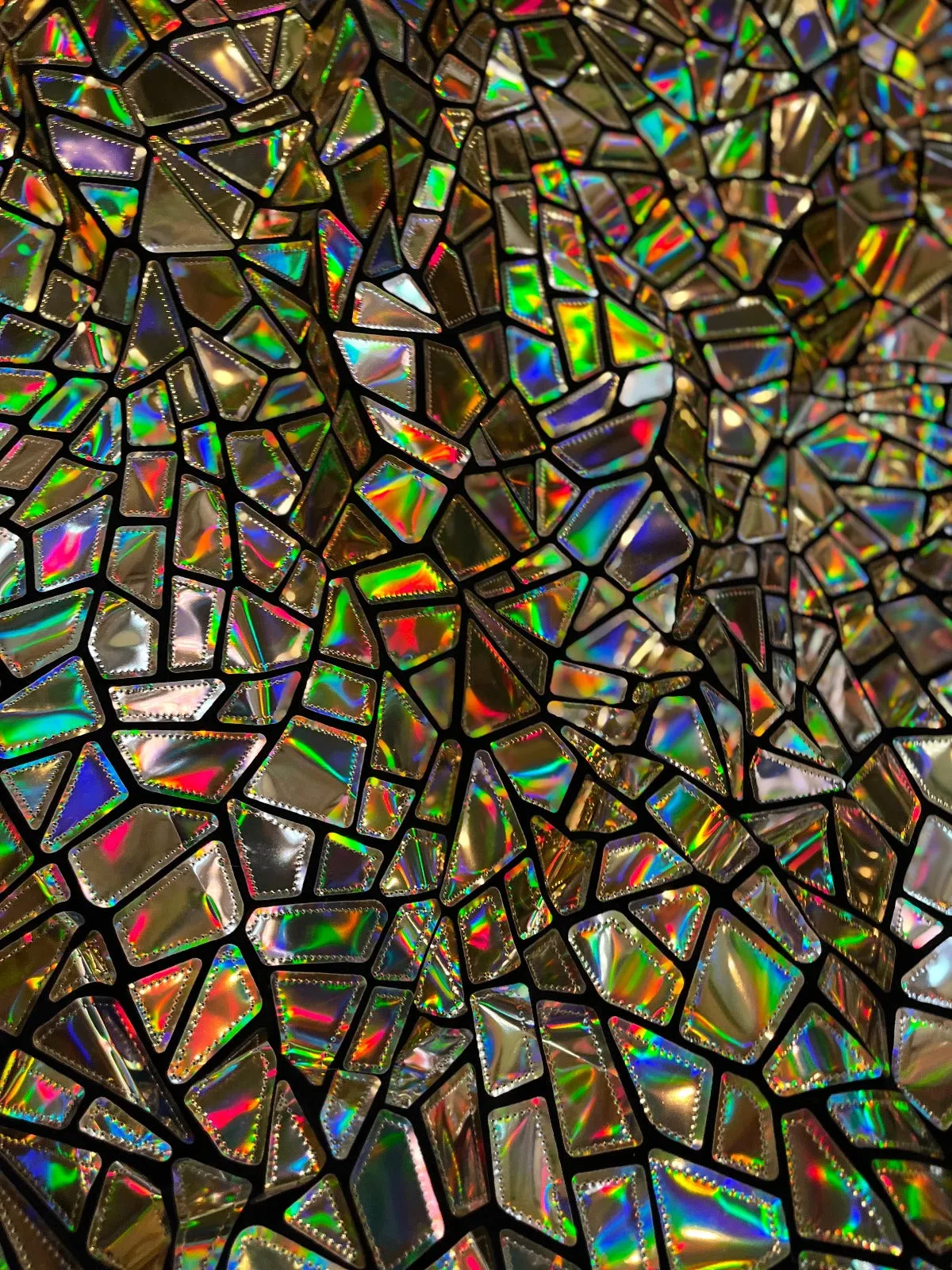 Geometric Irregular Holographic Sequins