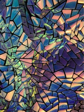 Geometric Irregular Holographic Sequins