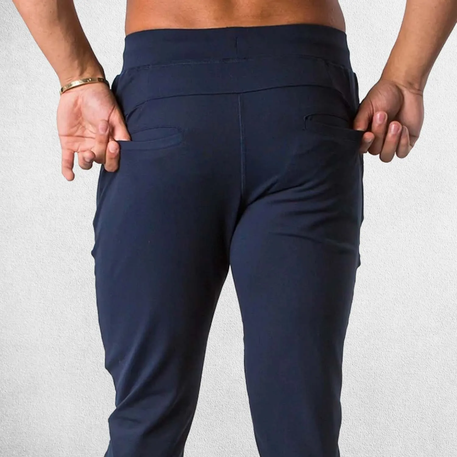 GPW Men's Quick-Drying Lightweight Workout Running and Gym Trousers