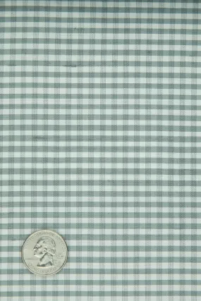 Gray Gingham Shantung 617 Fabric