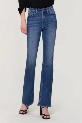 High Rise Stretch Slim Bootcut