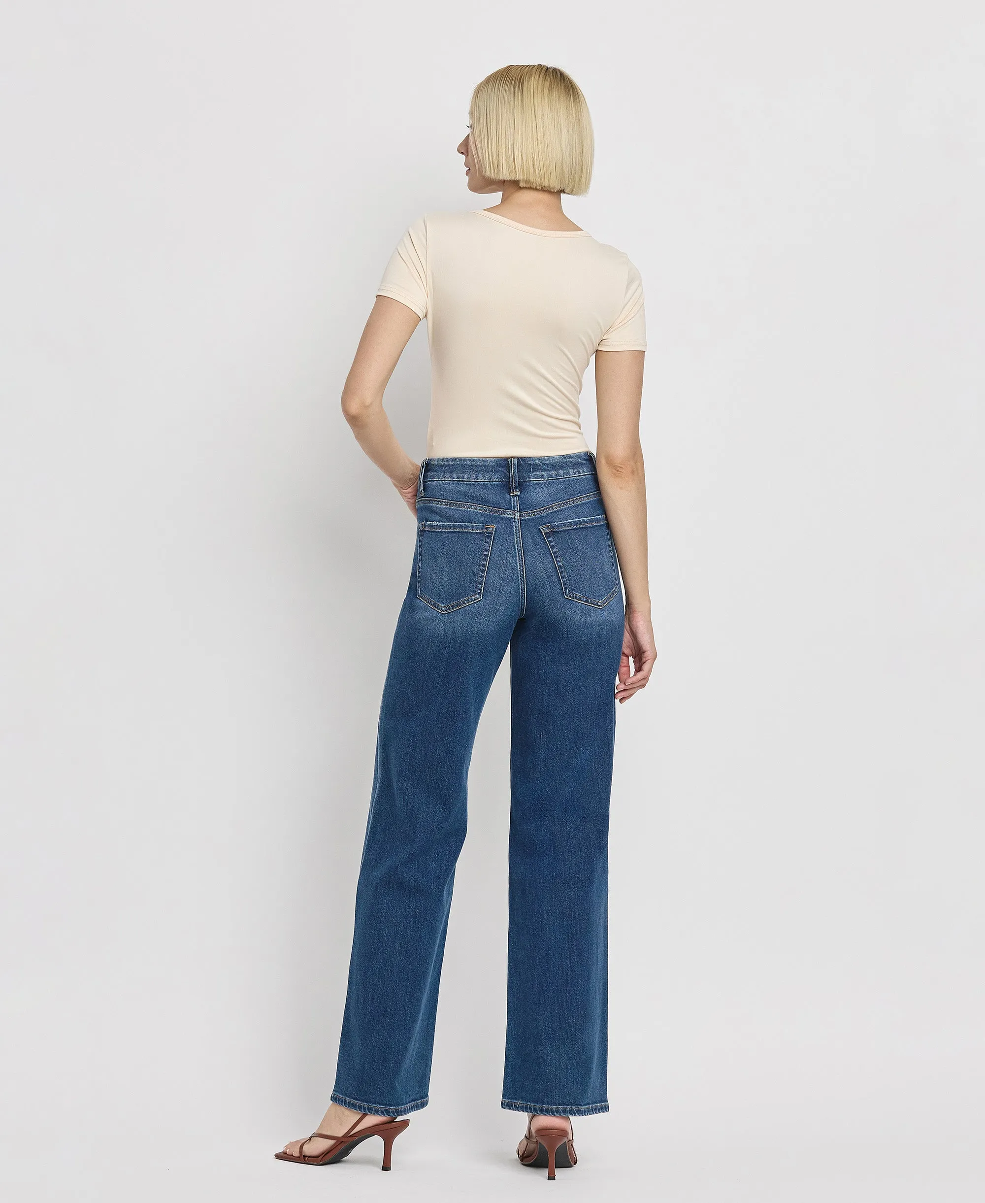 Irresistible - High Rise Loose Wide Leg Jeans