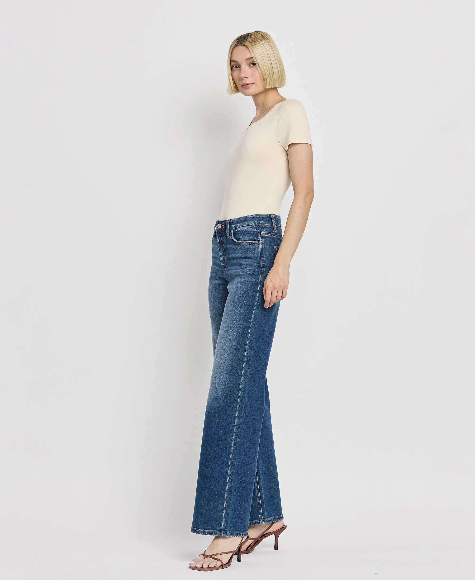 Irresistible - High Rise Loose Wide Leg Jeans