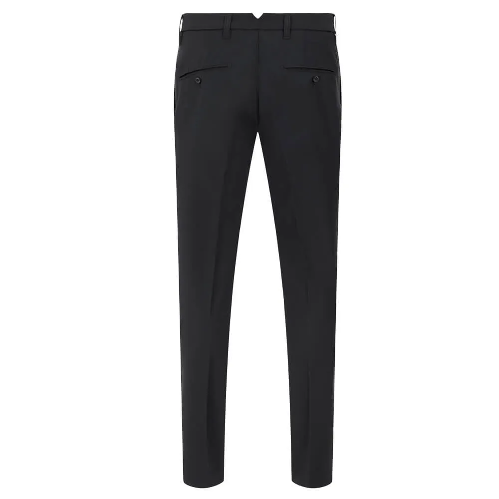 J. Lindeberg Ellott Bonded Fleece Black Mens Golf Pants