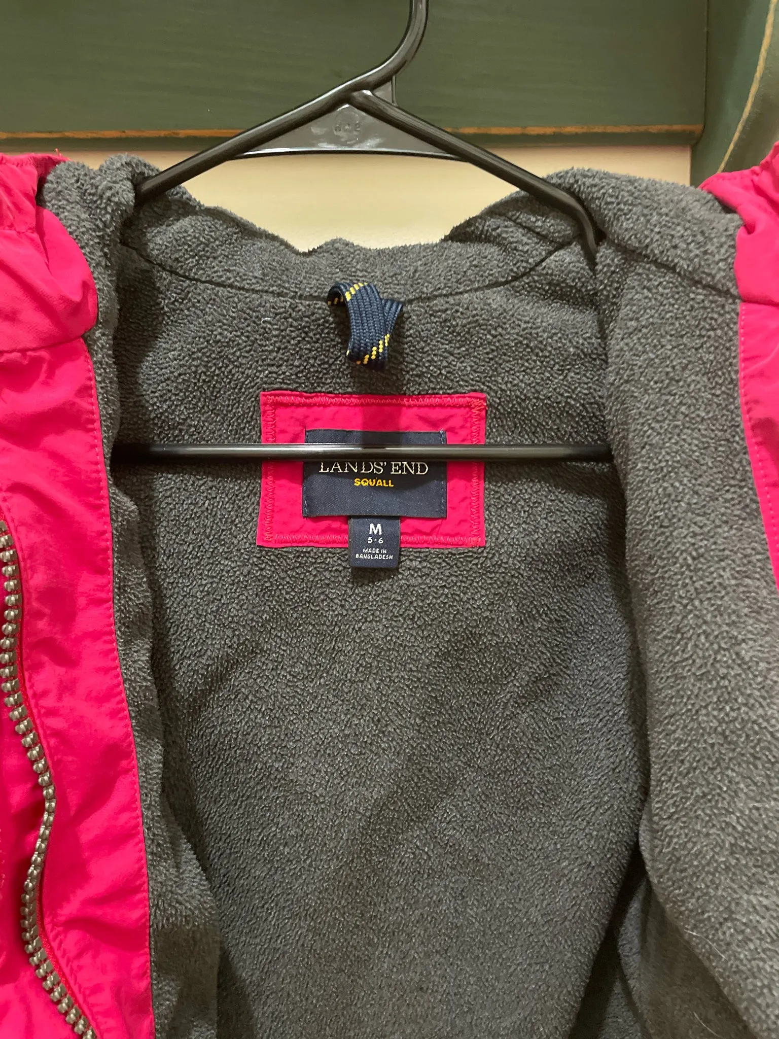 Lands End Jacket Girl's 5/6