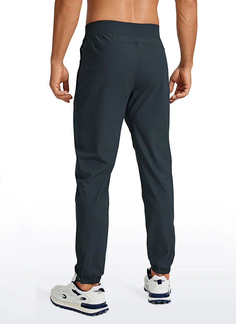 Lightweight Quick Dry Slim-Fit Joggers 29"-Zipper Pockets