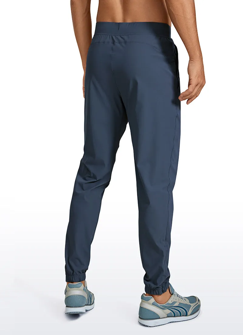 Lightweight Quick Dry Slim-Fit Joggers 29"-Zipper Pockets