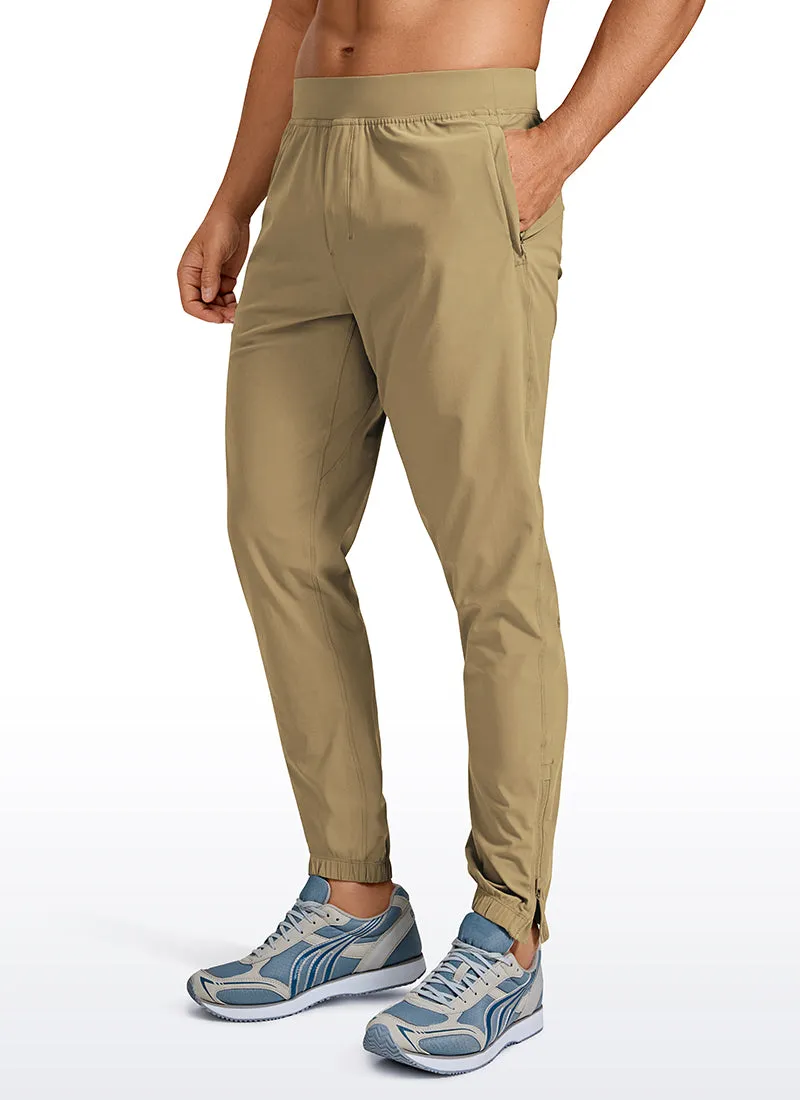 Lightweight Quick Dry Slim-Fit Joggers 29"-Zipper Pockets