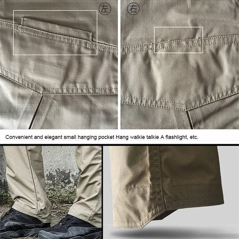 Men Waterproof Quick Dry Tactical Pants