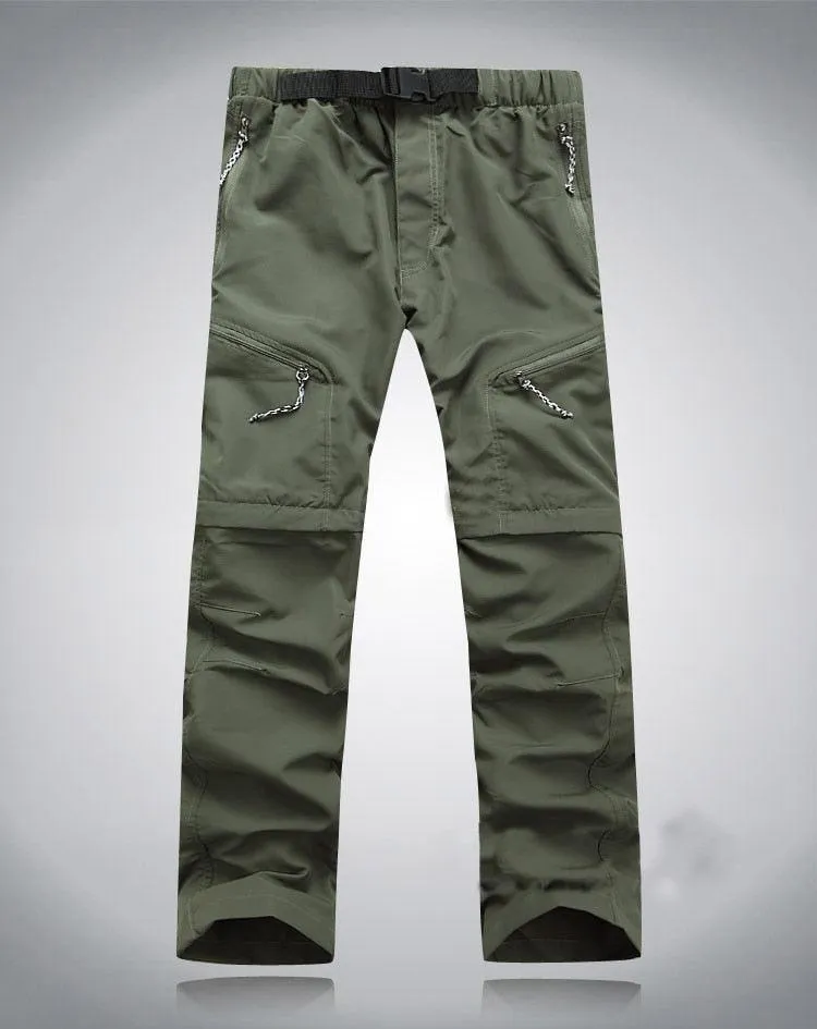 Mens Quick Dry Pants And Shorts Combo Outdoor Tactical...