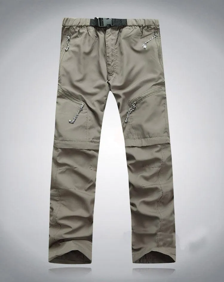 Mens Quick Dry Pants And Shorts Combo Outdoor Tactical...