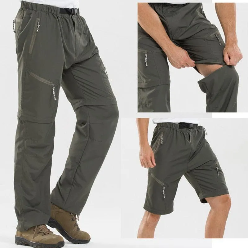 Mens Quick Dry Pants And Shorts Combo Outdoor Tactical...