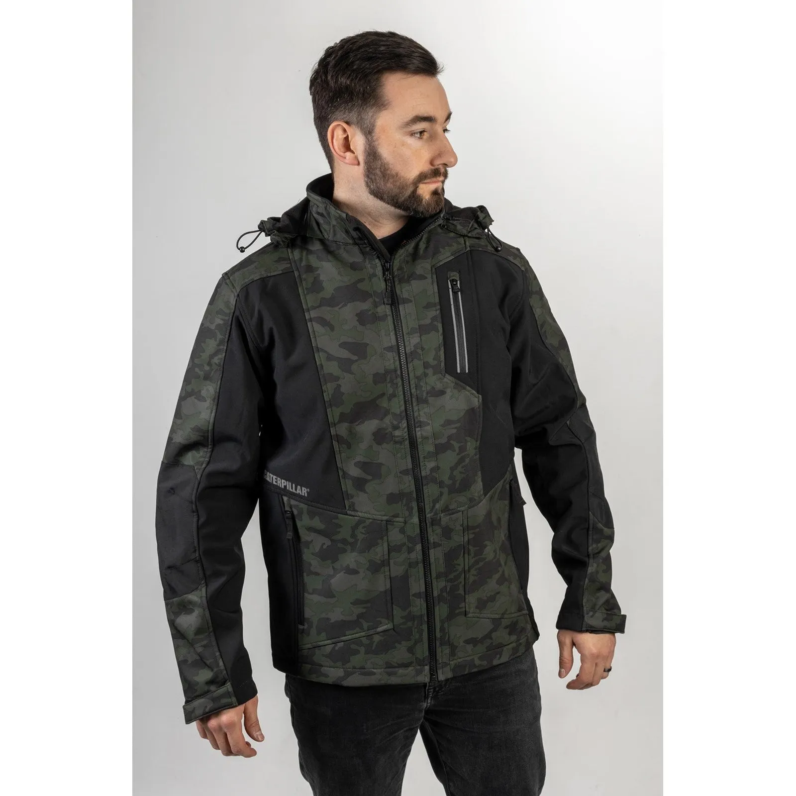 Mercury Soft Shell Jacket Camouflage XL