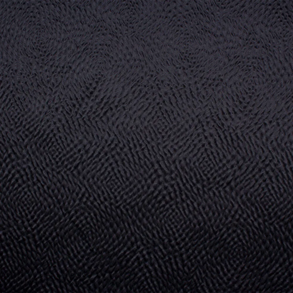 Midnight Blue Ripple Jacquard