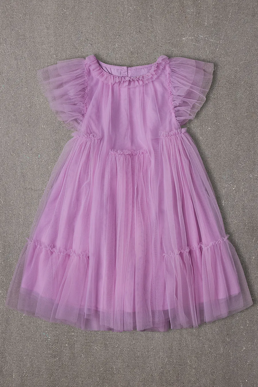 Nellystella Antoinette Girls Dress - Hyacinth