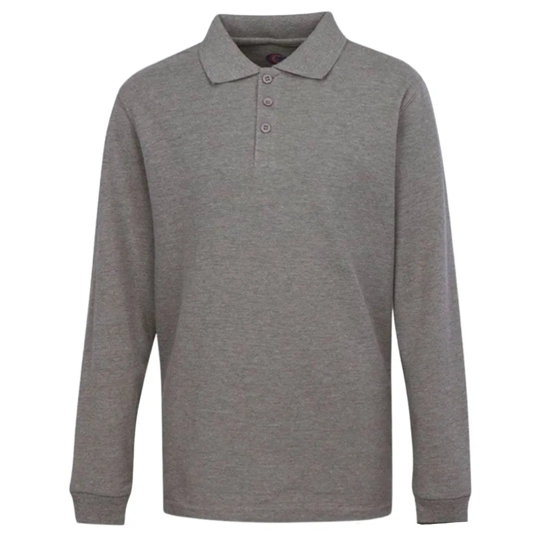 Premium Adult Long Sleeve Polo