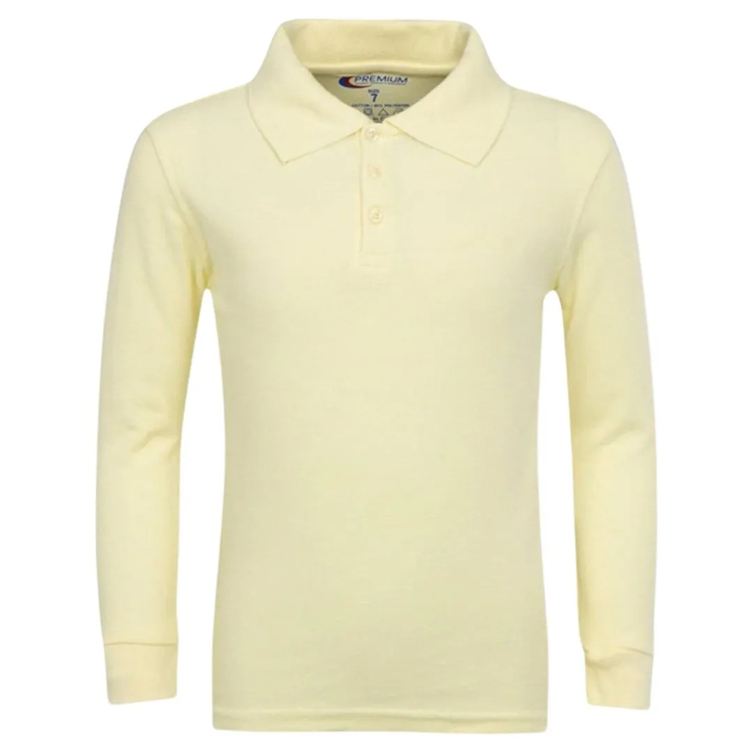 Premium Adult Long Sleeve Polo