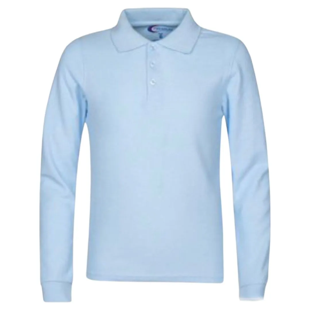 Premium Adult Long Sleeve Polo