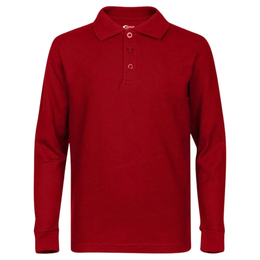 Premium Adult Long Sleeve Polo