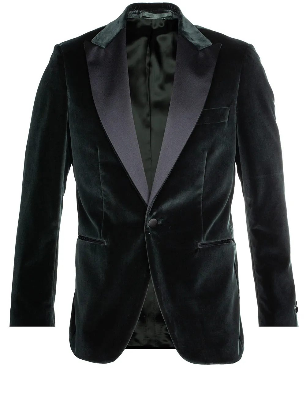 Velvet Jacket Green