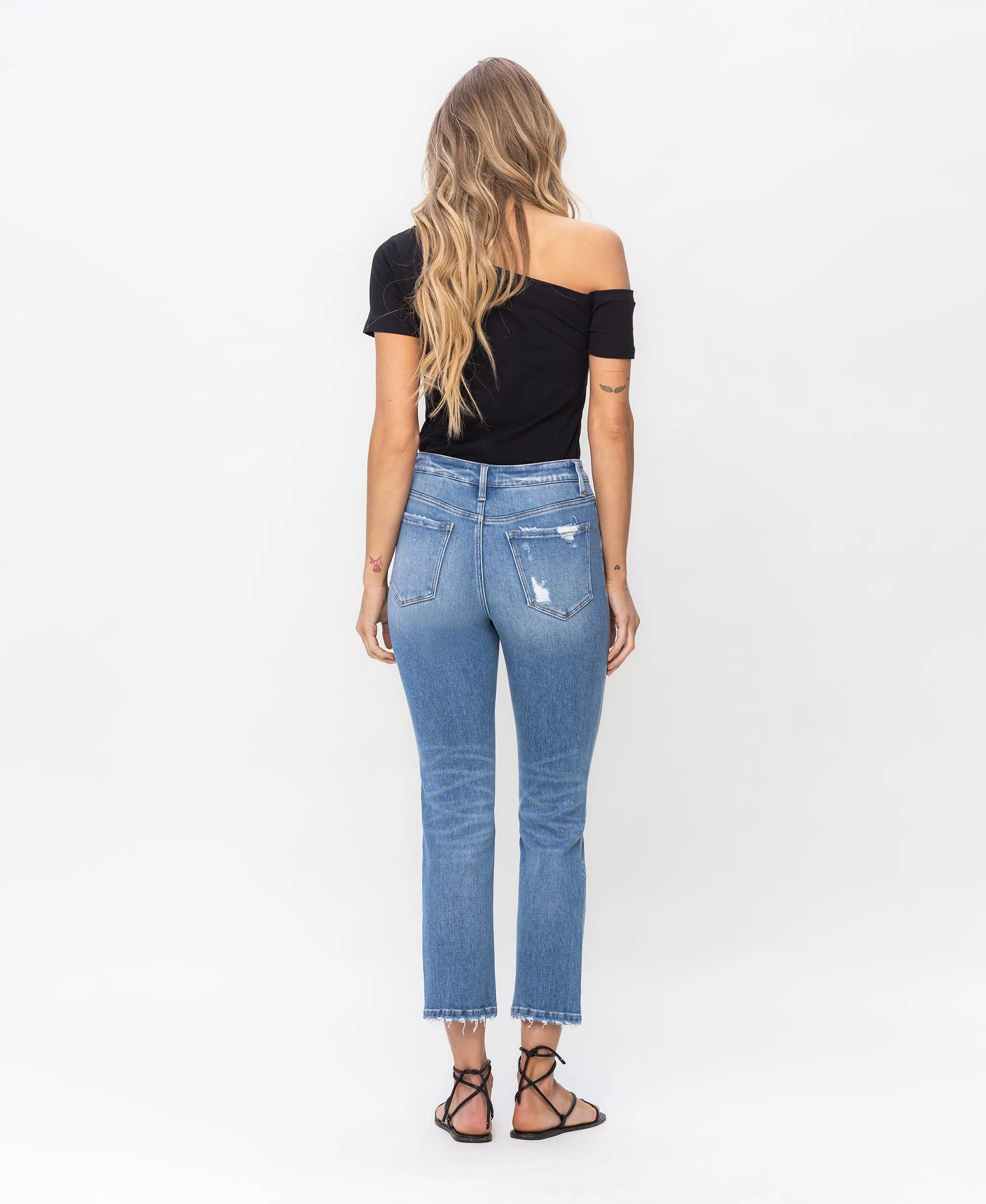 Willing - High Rise Slim Straight Jeans