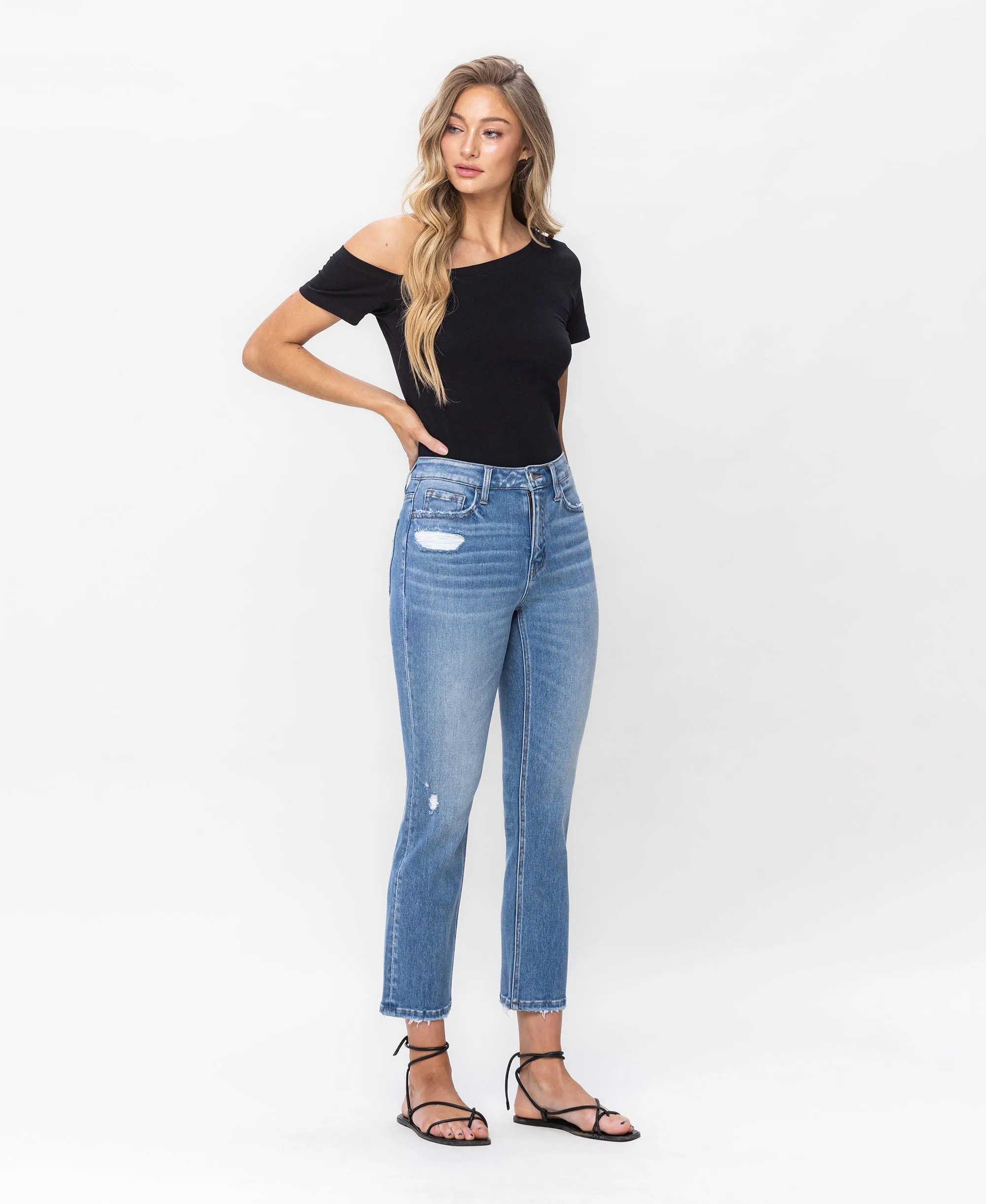 Willing - High Rise Slim Straight Jeans