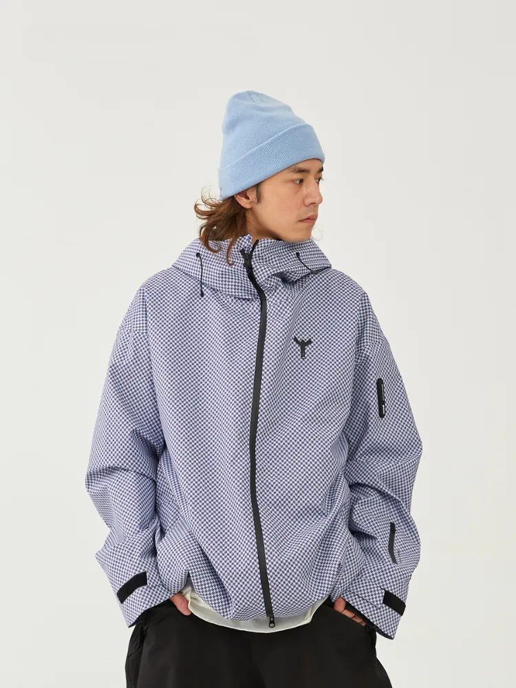 Winter Ticket Houndstooth 3L Snow Jacket