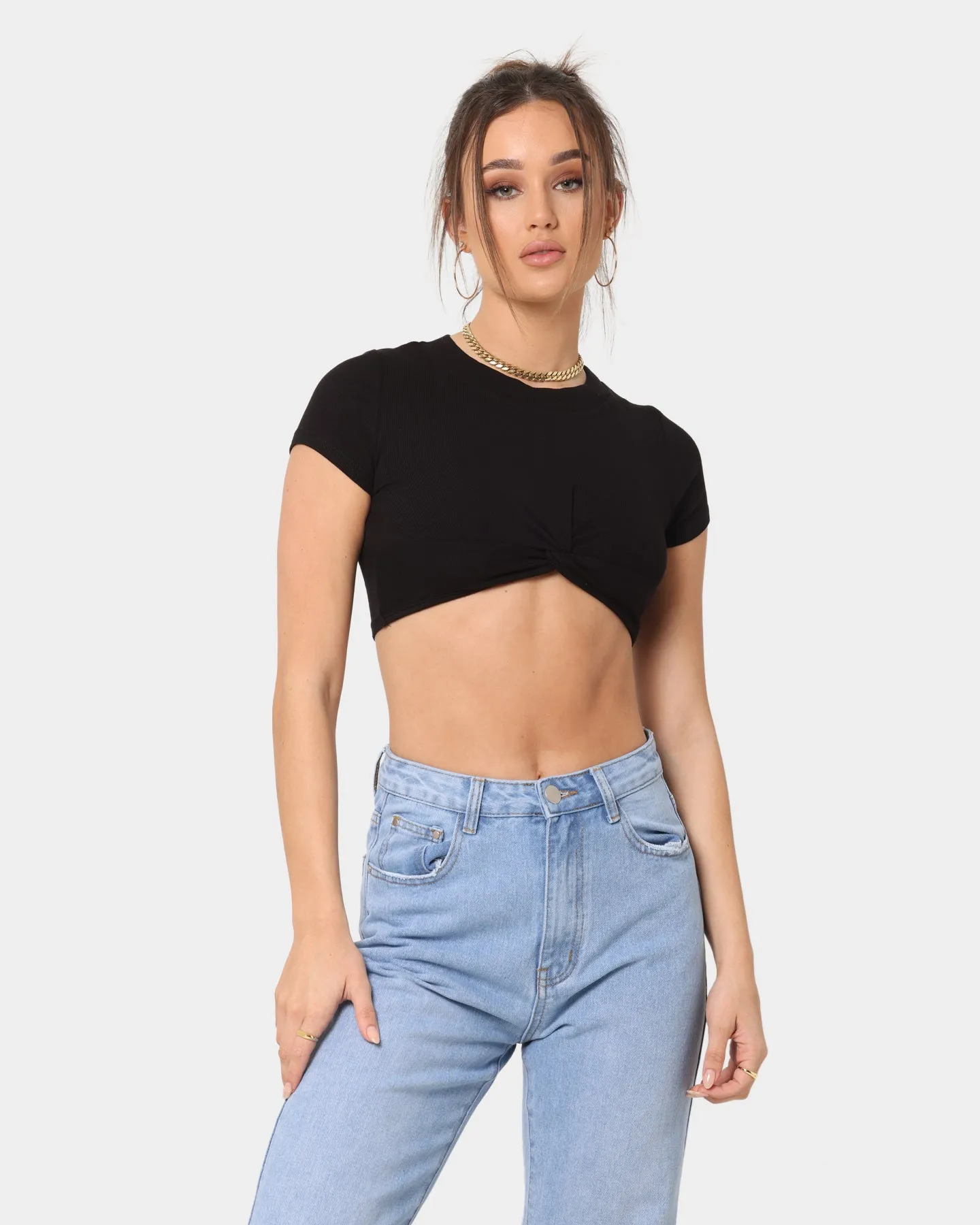 XXIII Ladies Tasmin Crop Black